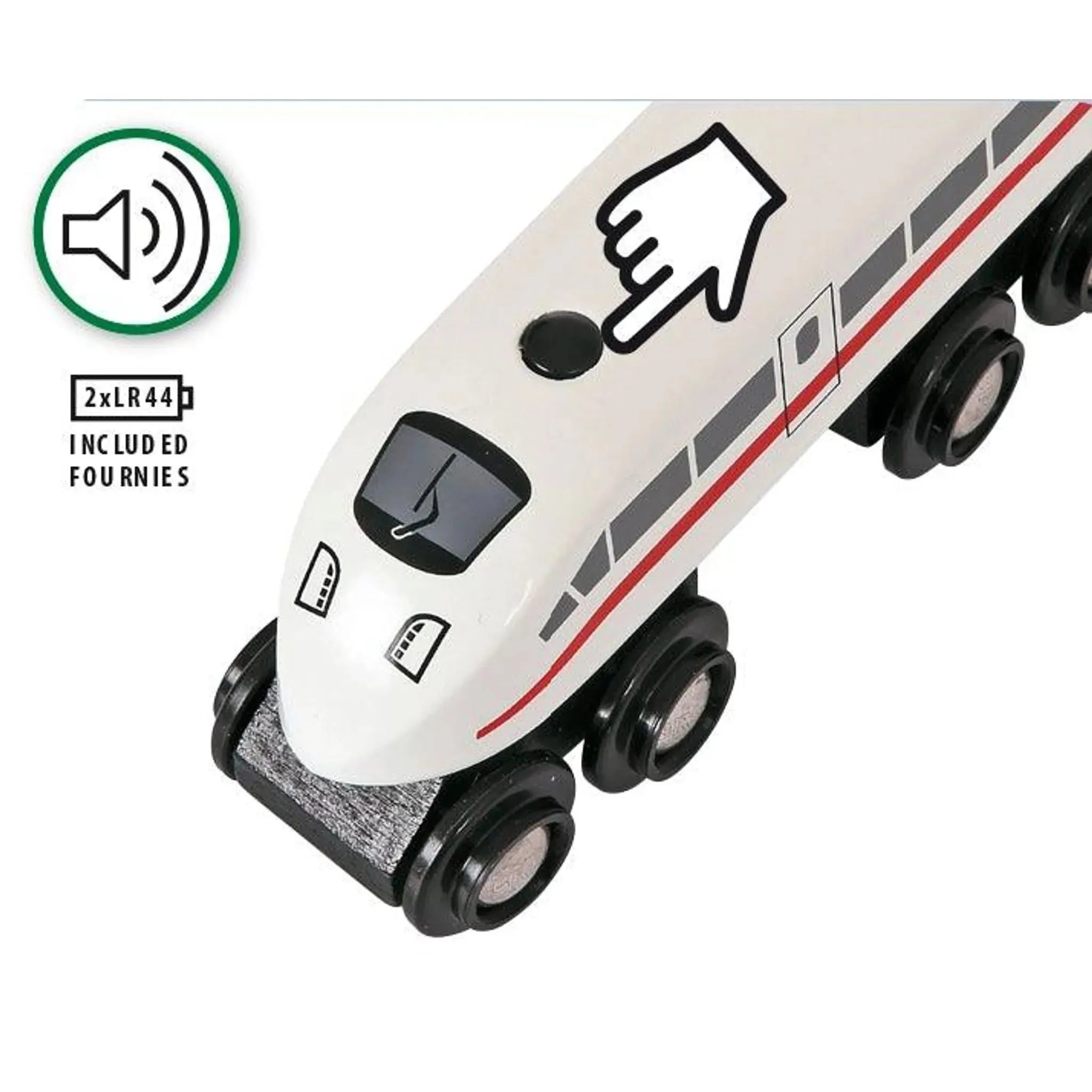 Brio Toys Train - High Speed Train with Sound 3 pcs