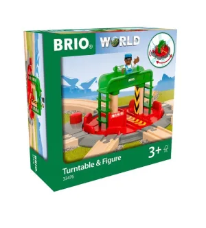 Brio Toys Turntable and figure 33476