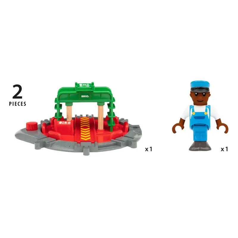Brio Toys Turntable and figure 33476