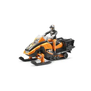 Bruder Toys Bruder bWorld Snowmobile with Driver Set