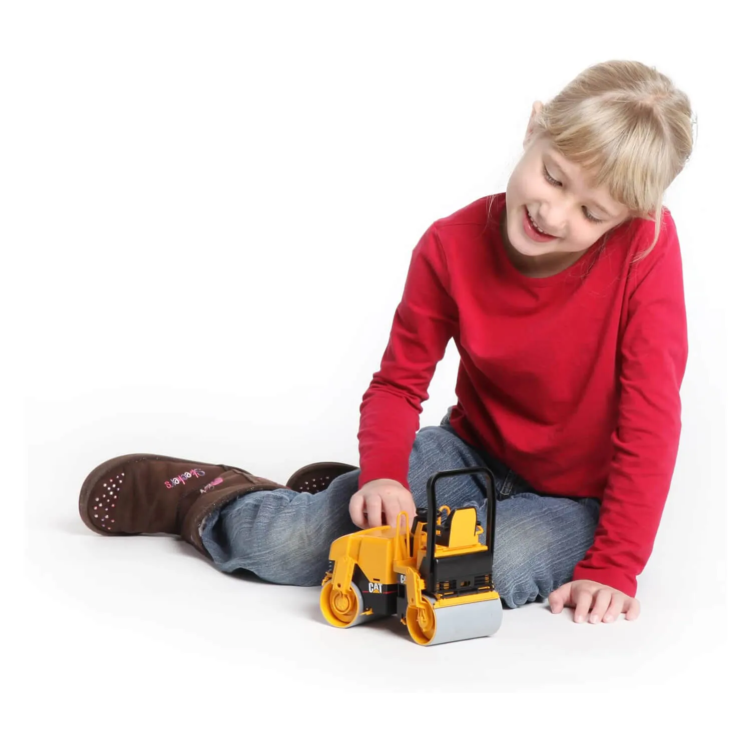 Bruder Toys Bruder CAT Asphalt Drum Compactor Sale - Lowest Price!