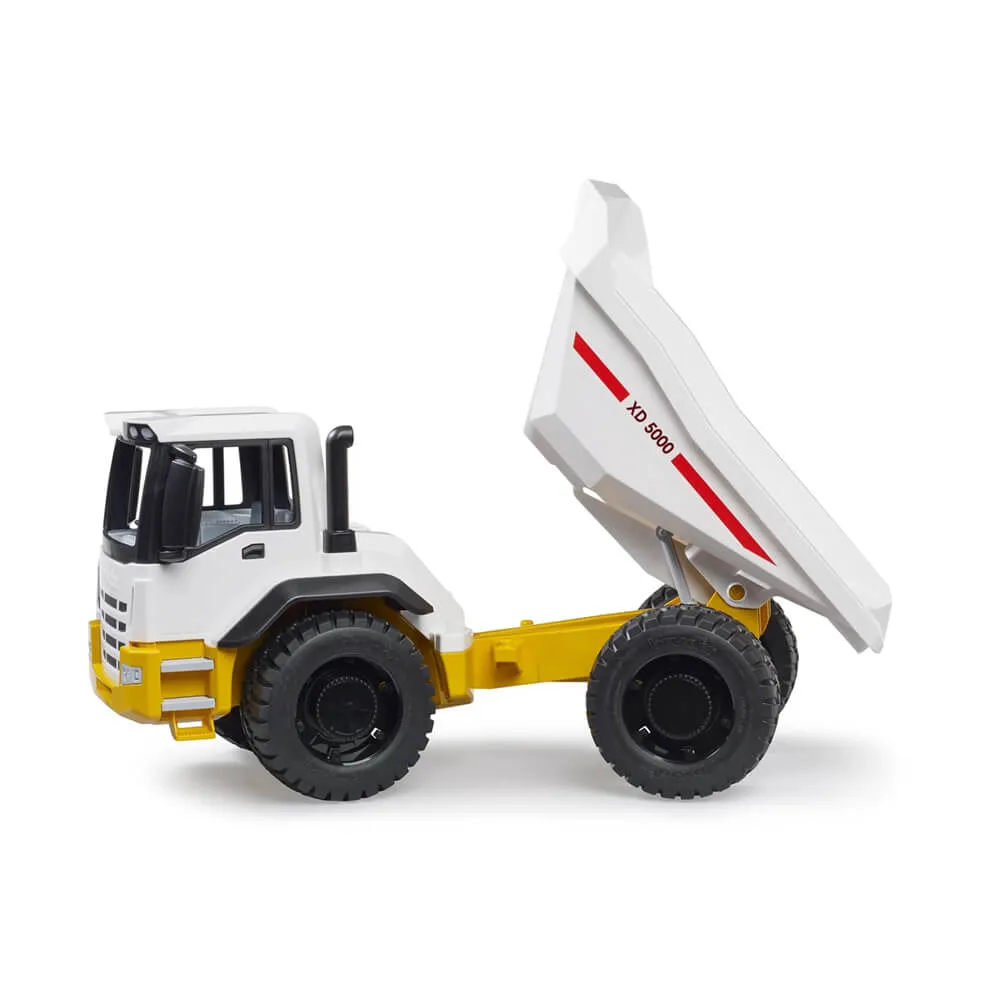 Bruder Toys Bruder Dumper Dump Truck Yellow and White 1:16 Scale Vehicle