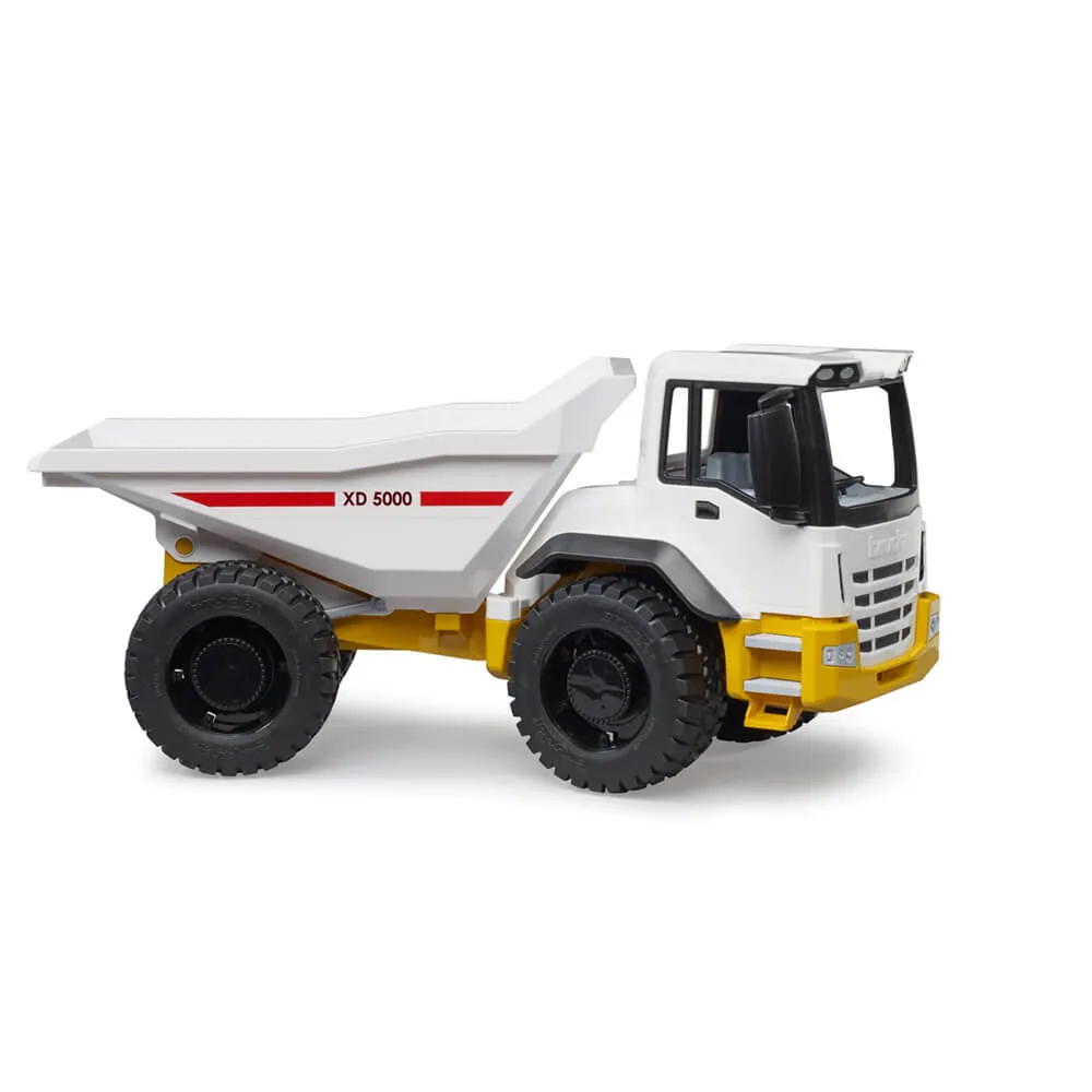 Bruder Toys Bruder Dumper Dump Truck Yellow and White 1:16 Scale Vehicle