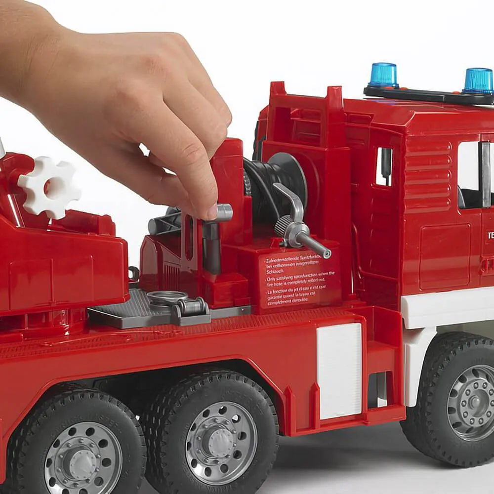 Bruder Toys Bruder MAN Fire Engine with Water Pump w Light/Sound Module