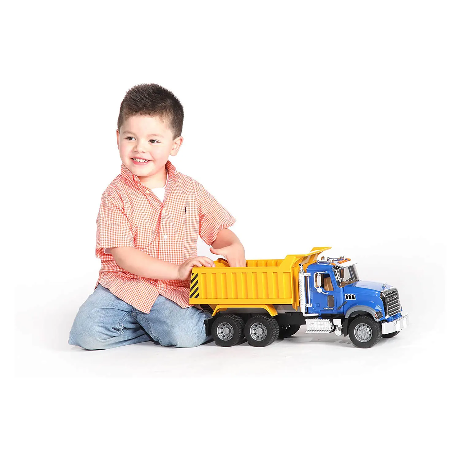 Bruder Toys Bruder Pro Series 1:16 Scale Mack Granite Dump Truck