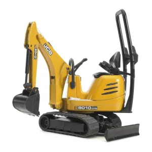 Bruder Toys Bruder Pro Series JCB Micro Excavator 8010 CTS 1:16 Scale Vehicle
