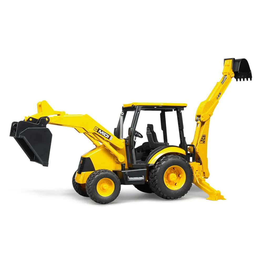 Bruder Toys Bruder Pro Series JCB Midi CX Loader Backhoe 1:16 Scale Vehicle