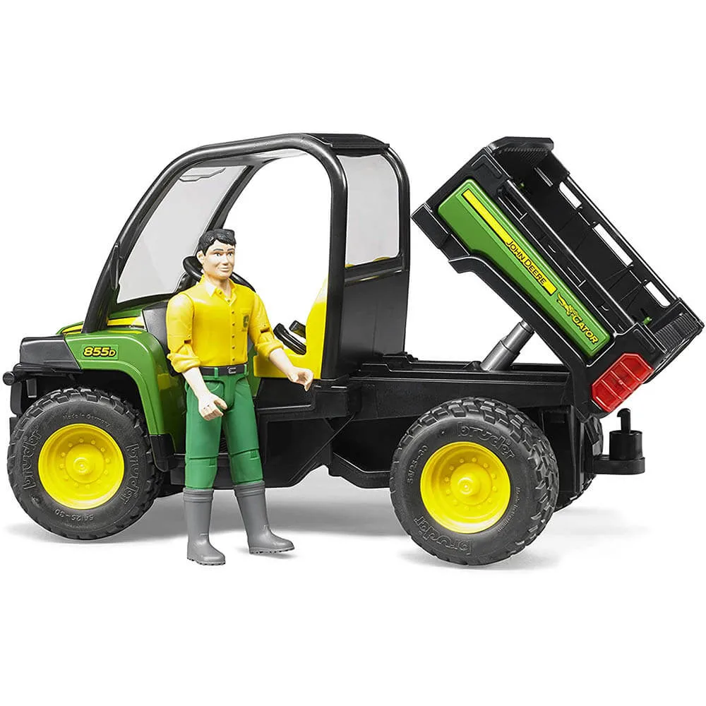 Bruder Toys Bruder Pro Series John Deere Gator XUV 855D Vehicle with Driver