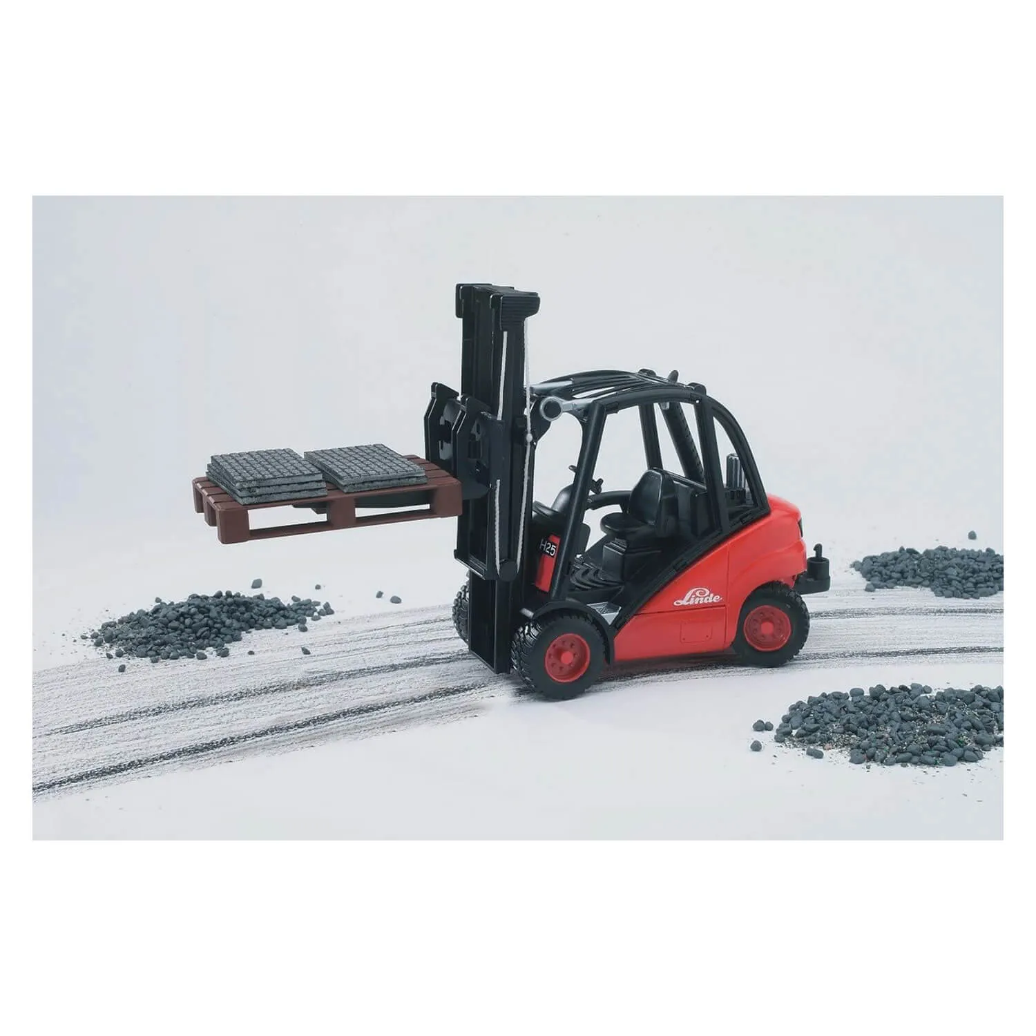 Bruder Toys Bruder Pro Series Linde H30D Fork Lift with Pallet