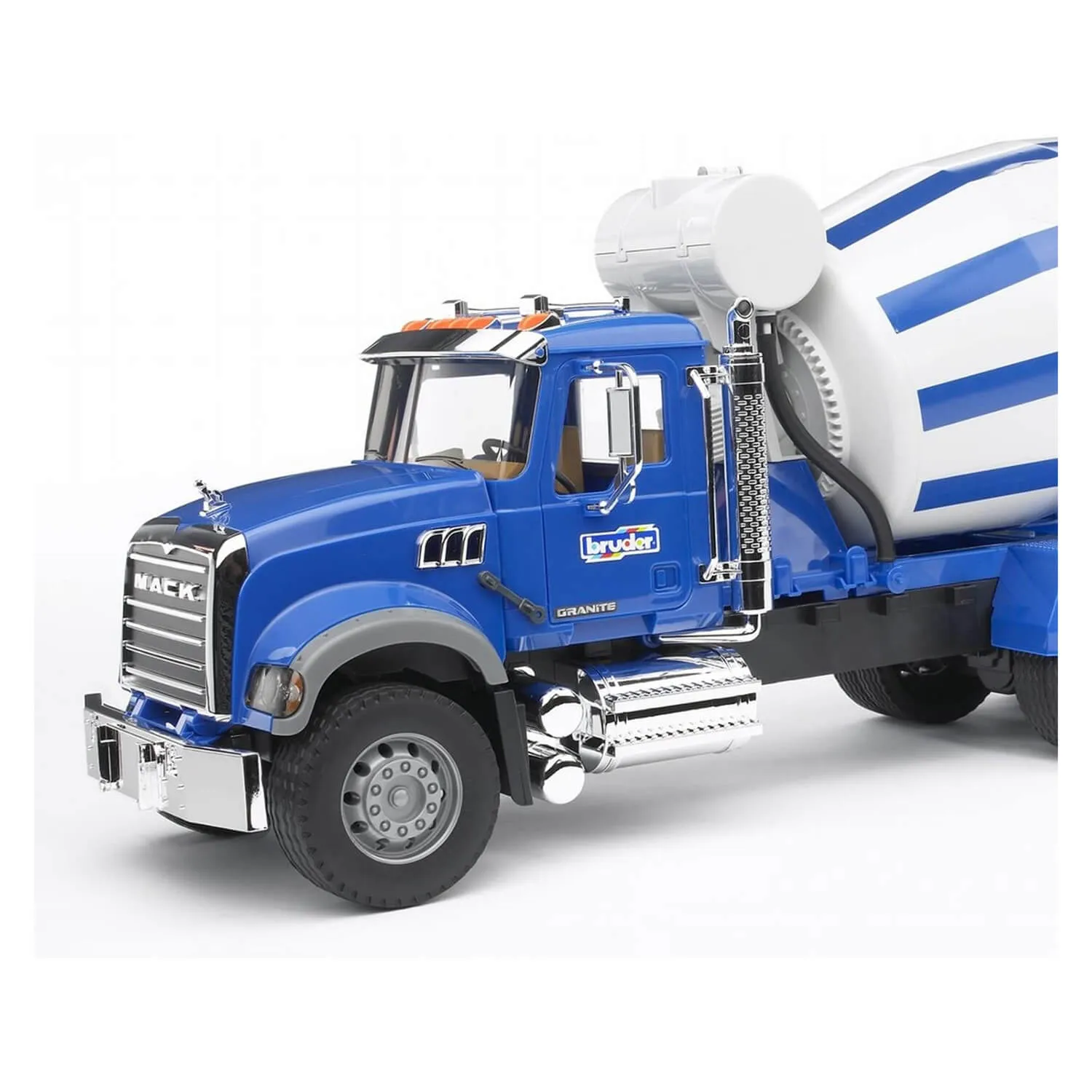 Bruder Toys Bruder Pro Series Mack Granite Cement Mixer 1:16 Scale Vehicle