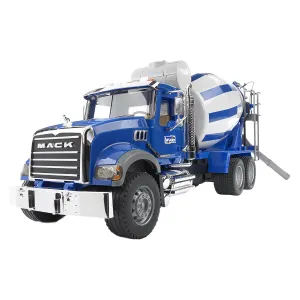 Bruder Toys Bruder Pro Series Mack Granite Cement Mixer 1:16 Scale Vehicle