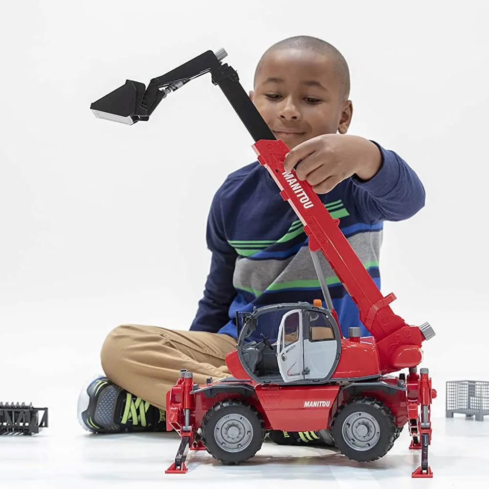 Bruder Toys Bruder Pro Series Manitou Telescopic Loader MRT 2150