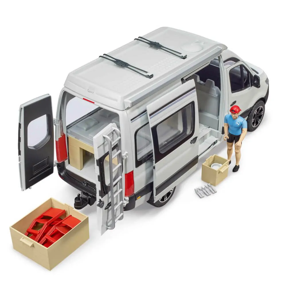 Bruder Toys Bruder Pro Series MB Sprinter Camper with Driver 1:16 Scale Set