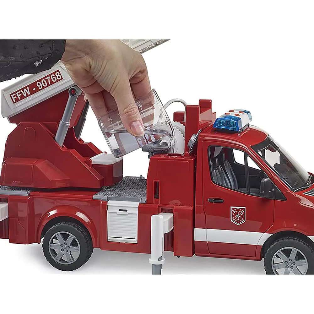Bruder Toys Bruder Pro Series MB Sprinter Fire Engine w Light & Sound Module