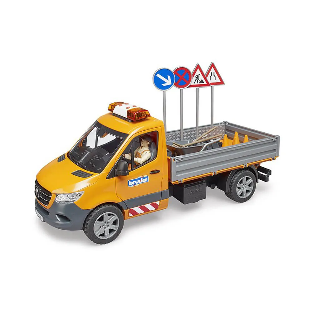 Bruder Toys Bruder Pro Series MB Sprinter Municipal with Light & Sound module, Driver and Accessories
