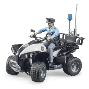 Bruder Toys Bruder Pro Series Police Quad with Policeman and Accessories
