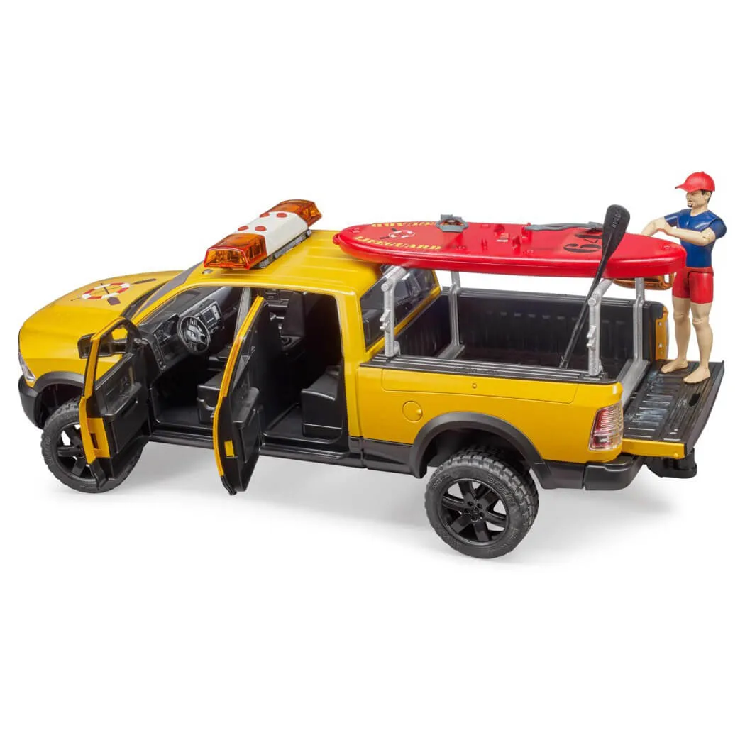 Bruder Toys Bruder Pro Series RAM 2500 Power Wagen Life Guard with Figure