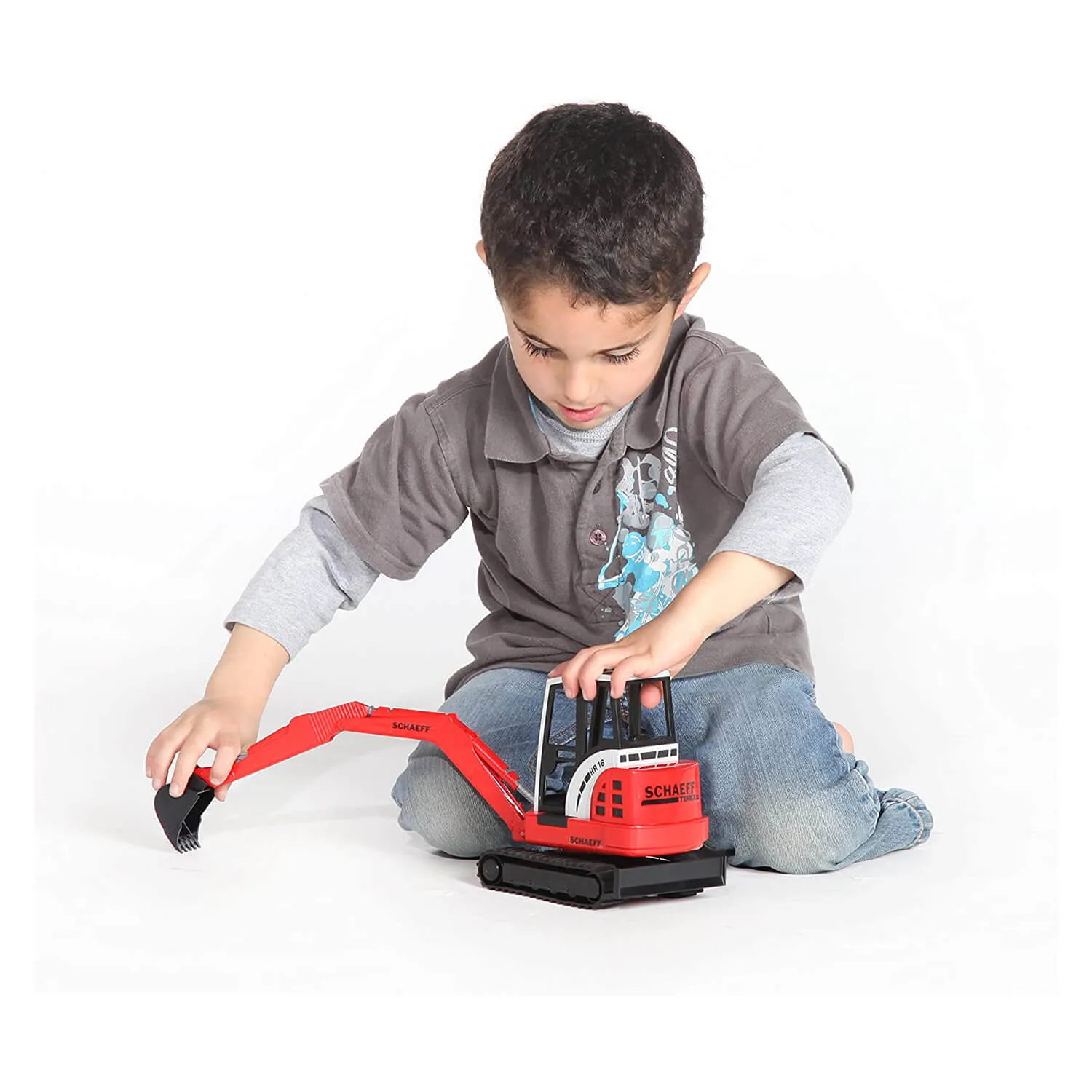 Bruder Toys Bruder Pro Series Schaeff Mini Excavator HR 16 1:16 Scale Vehicle
