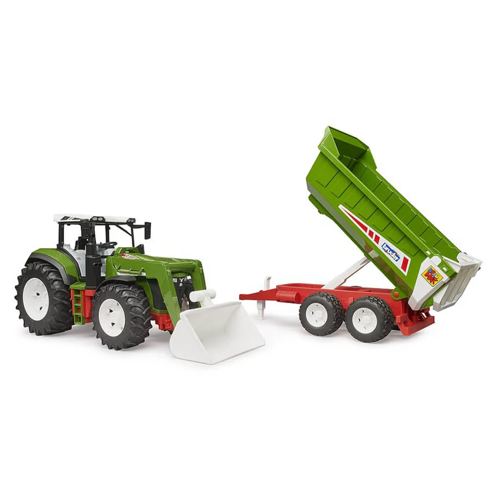 Bruder Toys Bruder Roadmax Tractor with Front Loader and Rear Tipper
