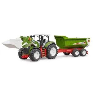 Bruder Toys Bruder Roadmax Tractor with Front Loader and Rear Tipper