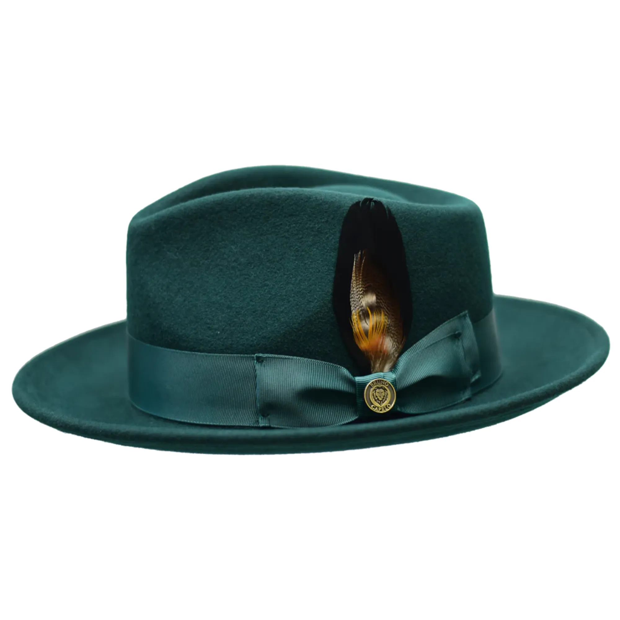 Bruno Capelo Bel-Air Crushable Wool Felt Fedora Hat Accessories_Bruno Capelo_Hats