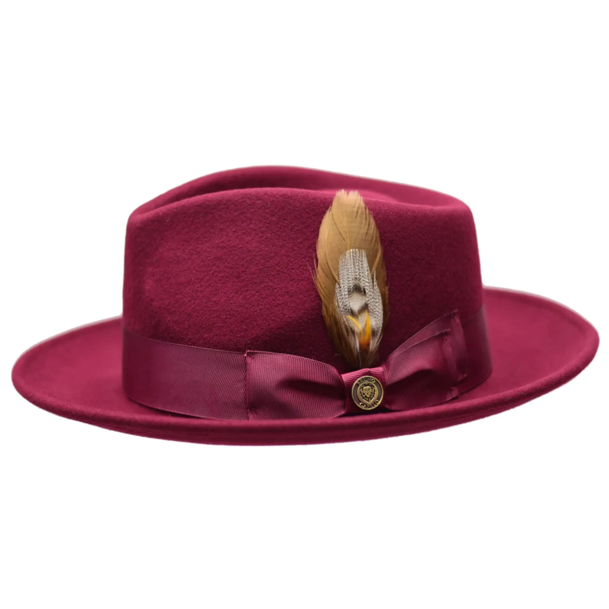 Bruno Capelo Bel-Air Crushable Wool Felt Fedora Hat Accessories_Bruno Capelo_Hats