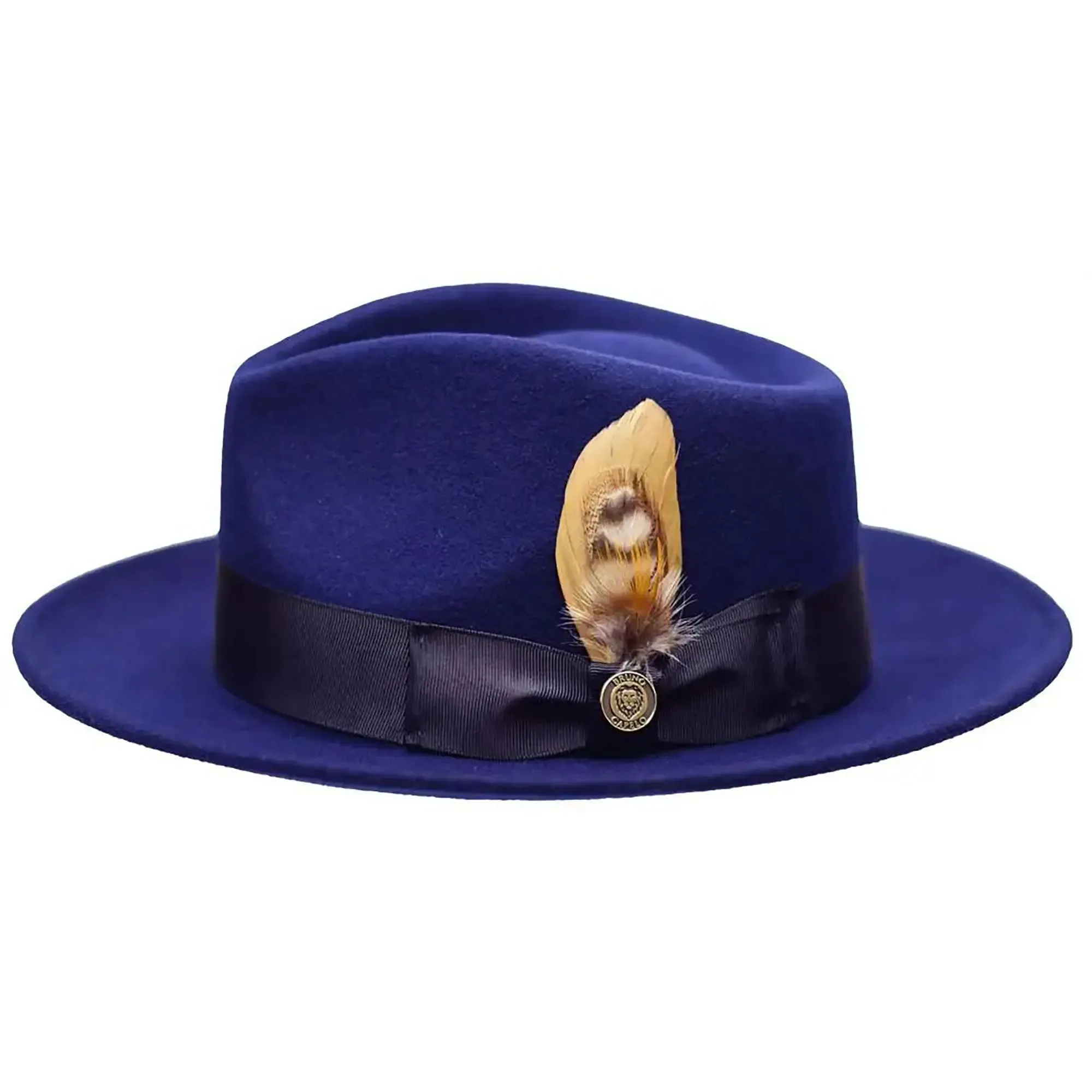Bruno Capelo Bel-Air Crushable Wool Felt Fedora Hat Accessories_Bruno Capelo_Hats
