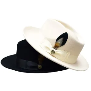 Bruno Capelo Bel-Air Crushable Wool Felt Fedora Hat Accessories_Bruno Capelo_Hats