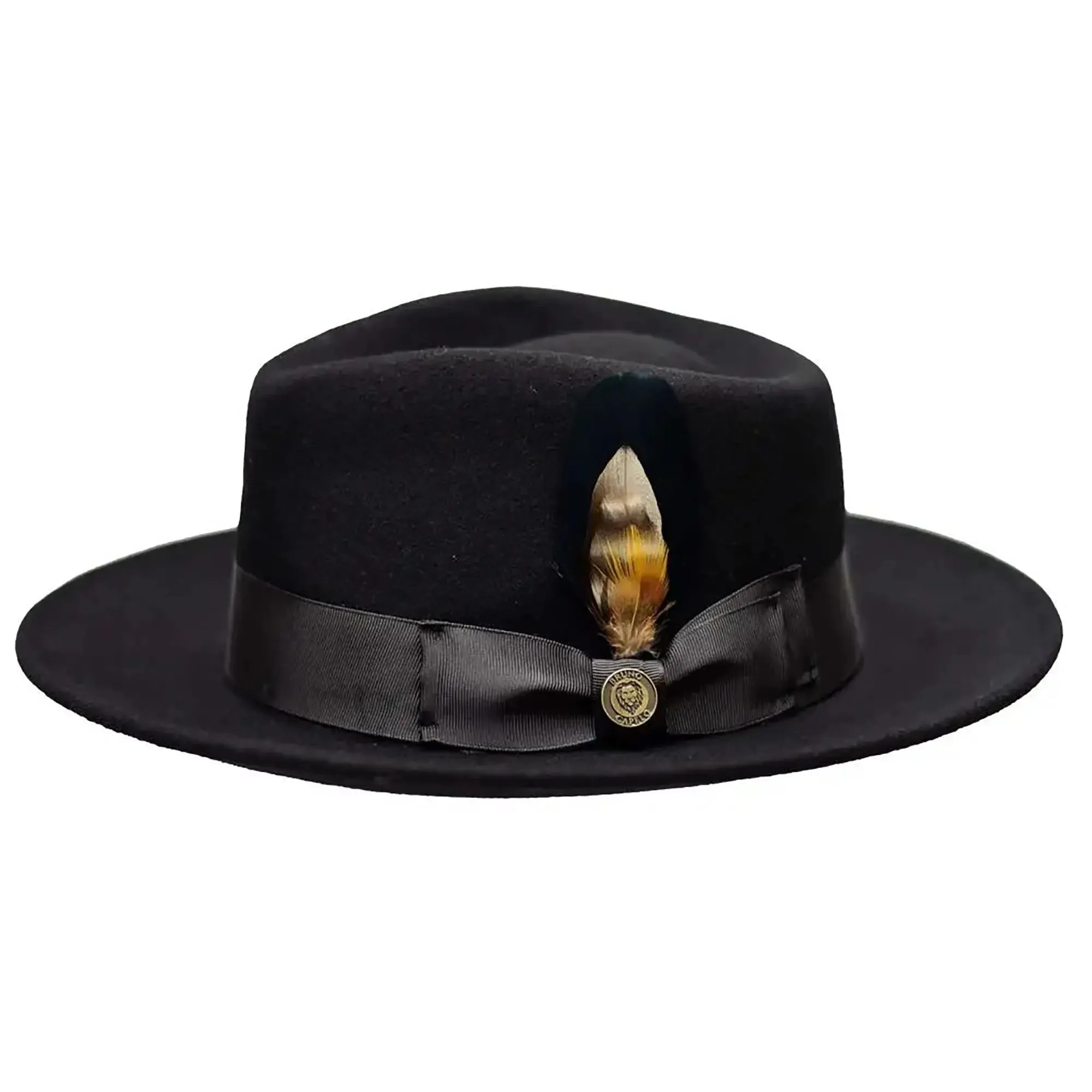 Bruno Capelo Bel-Air Crushable Wool Felt Fedora Hat Accessories_Bruno Capelo_Hats