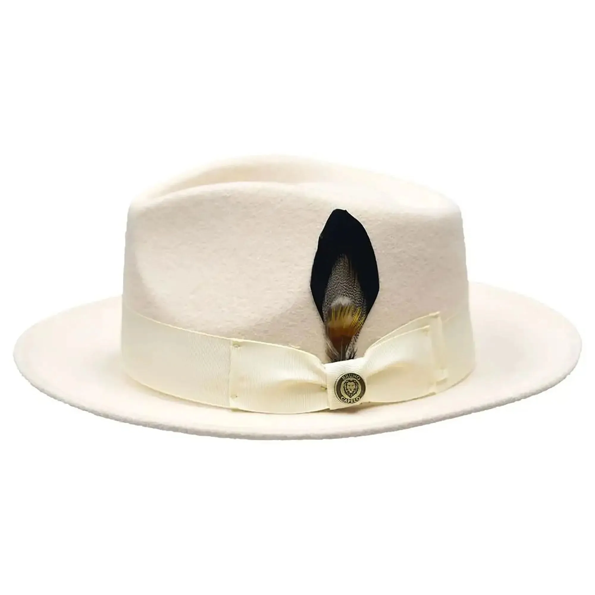 Bruno Capelo Bel-Air Crushable Wool Felt Fedora Hat Accessories_Bruno Capelo_Hats