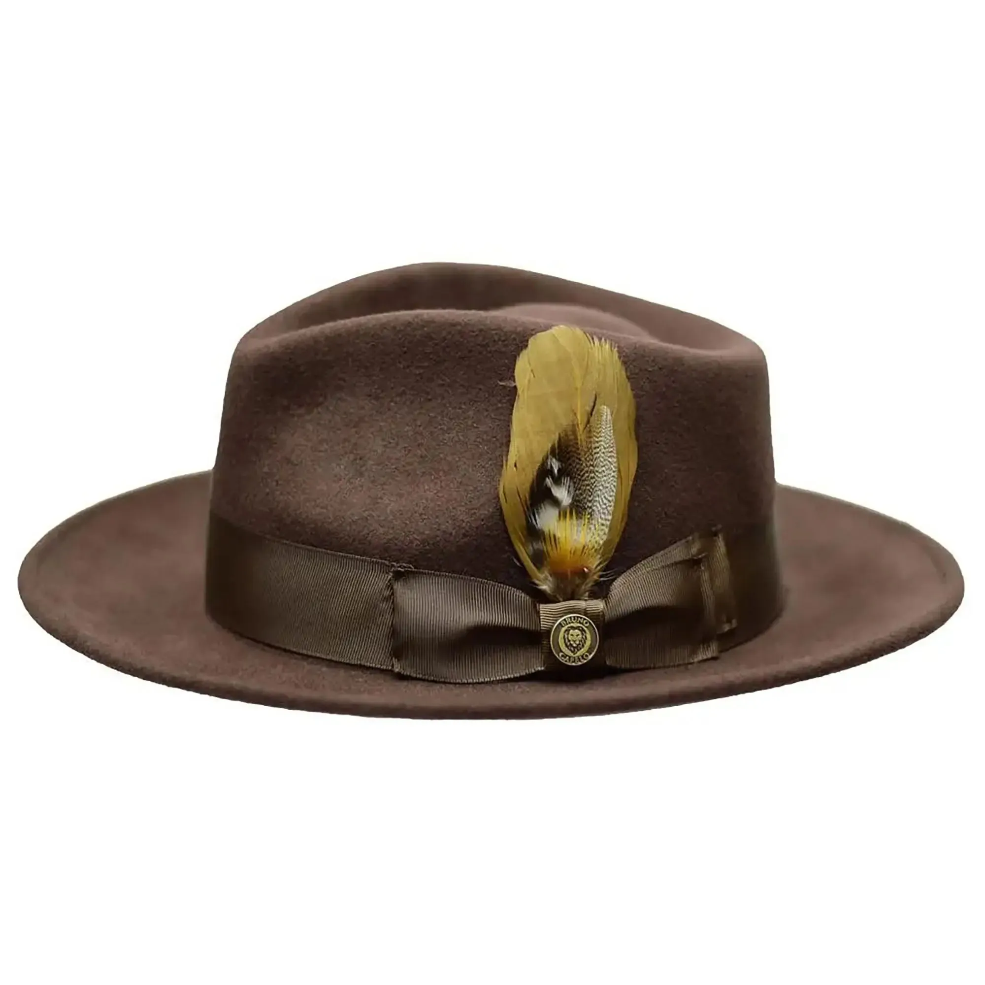 Bruno Capelo Bel-Air Crushable Wool Felt Fedora Hat Accessories_Bruno Capelo_Hats