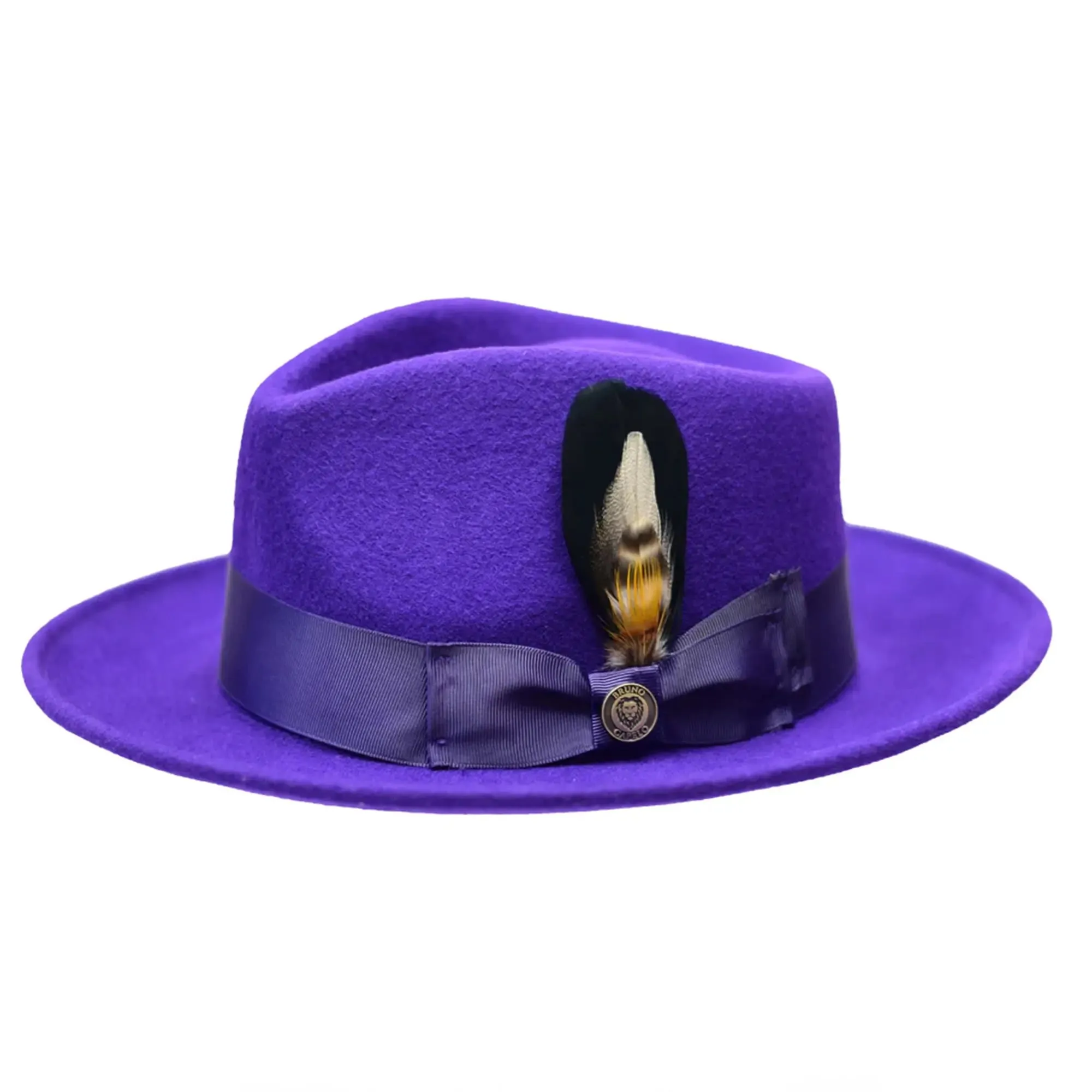 Bruno Capelo Bel-Air Crushable Wool Felt Fedora Hat Accessories_Bruno Capelo_Hats