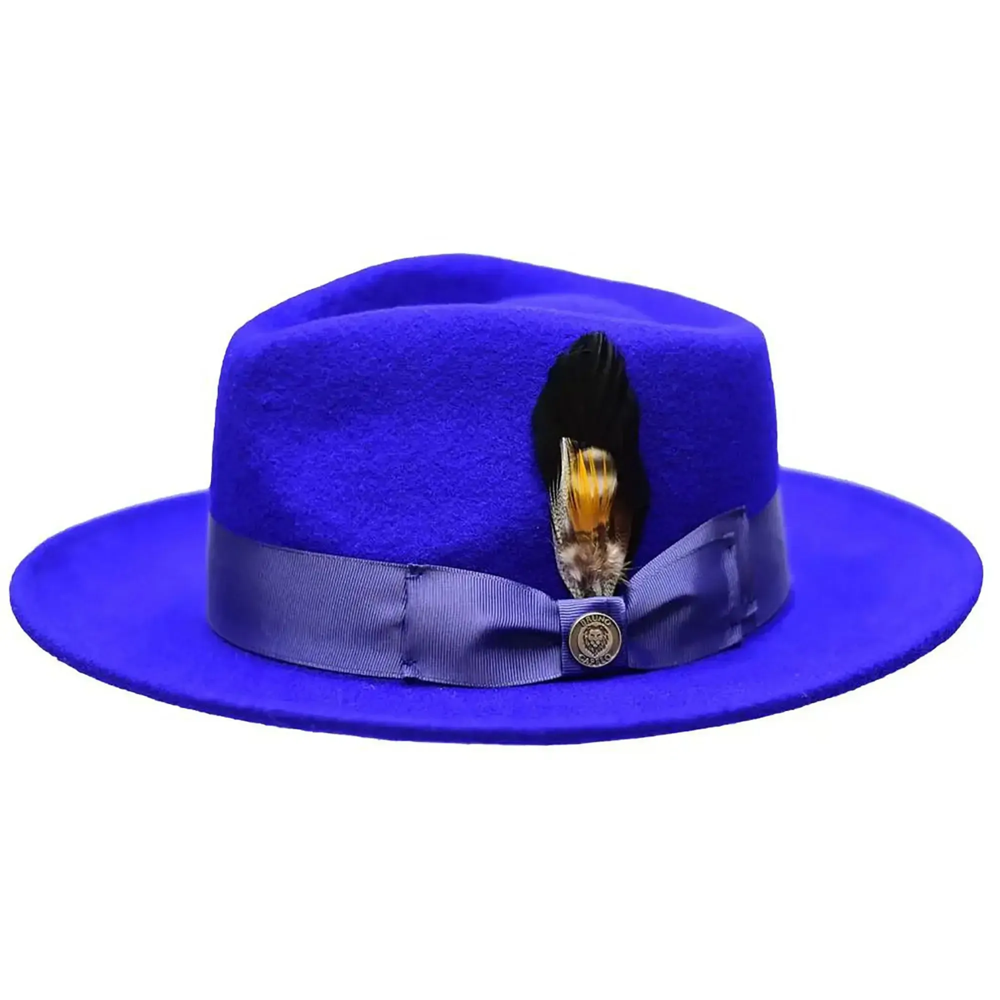 Bruno Capelo Bel-Air Crushable Wool Felt Fedora Hat Accessories_Bruno Capelo_Hats