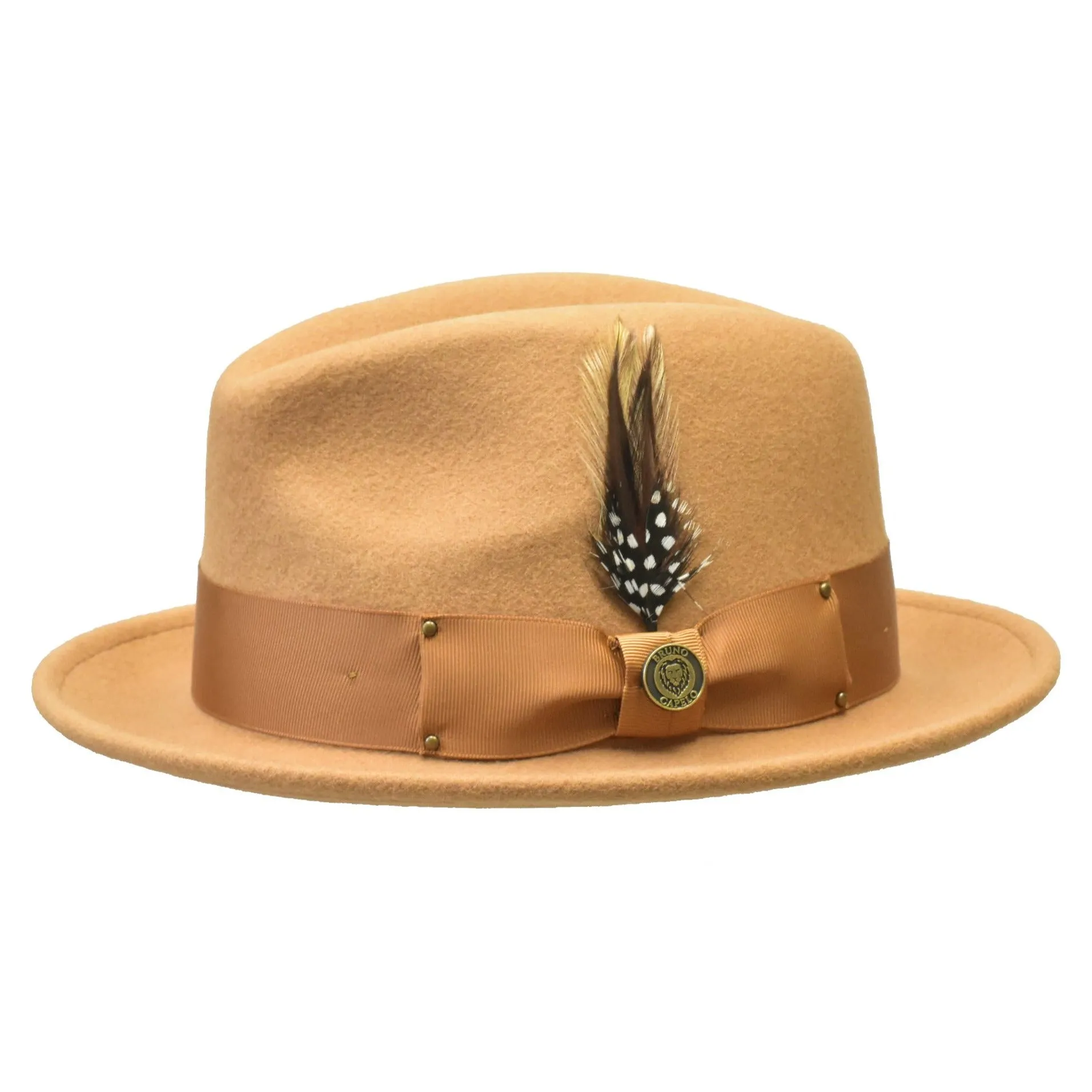Bruno Capelo Blues Brothers Wool Pinch Front Trilby Hat Accessories_Bruno Capelo_Hats
