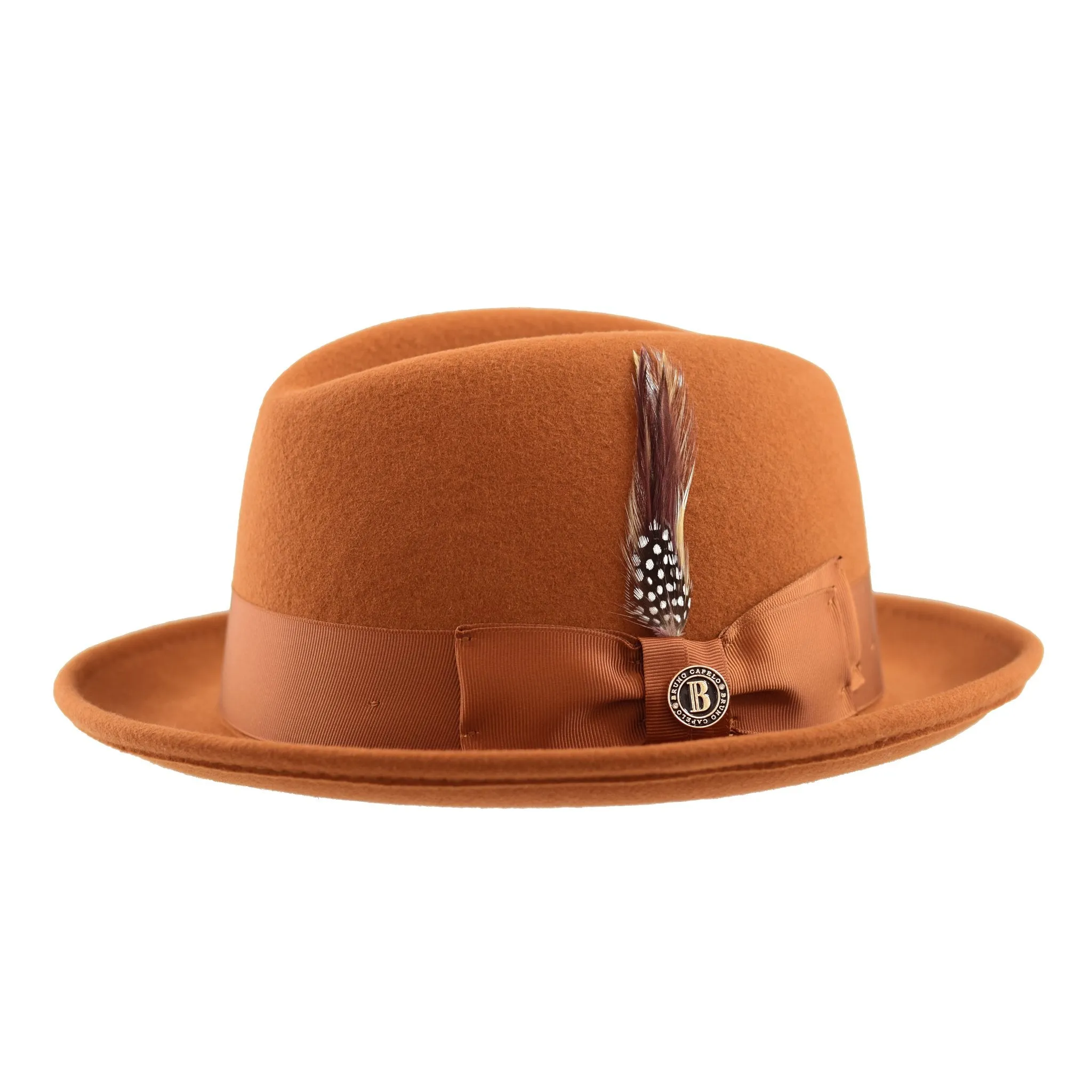 Bruno Capelo Chicago Center Dent Wool Trilby Hat Accessories_Bruno Capelo_Hats