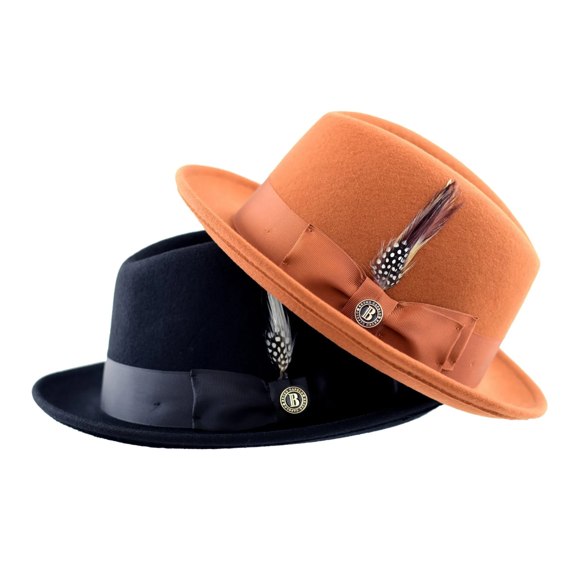 Bruno Capelo Chicago Center Dent Wool Trilby Hat Accessories_Bruno Capelo_Hats