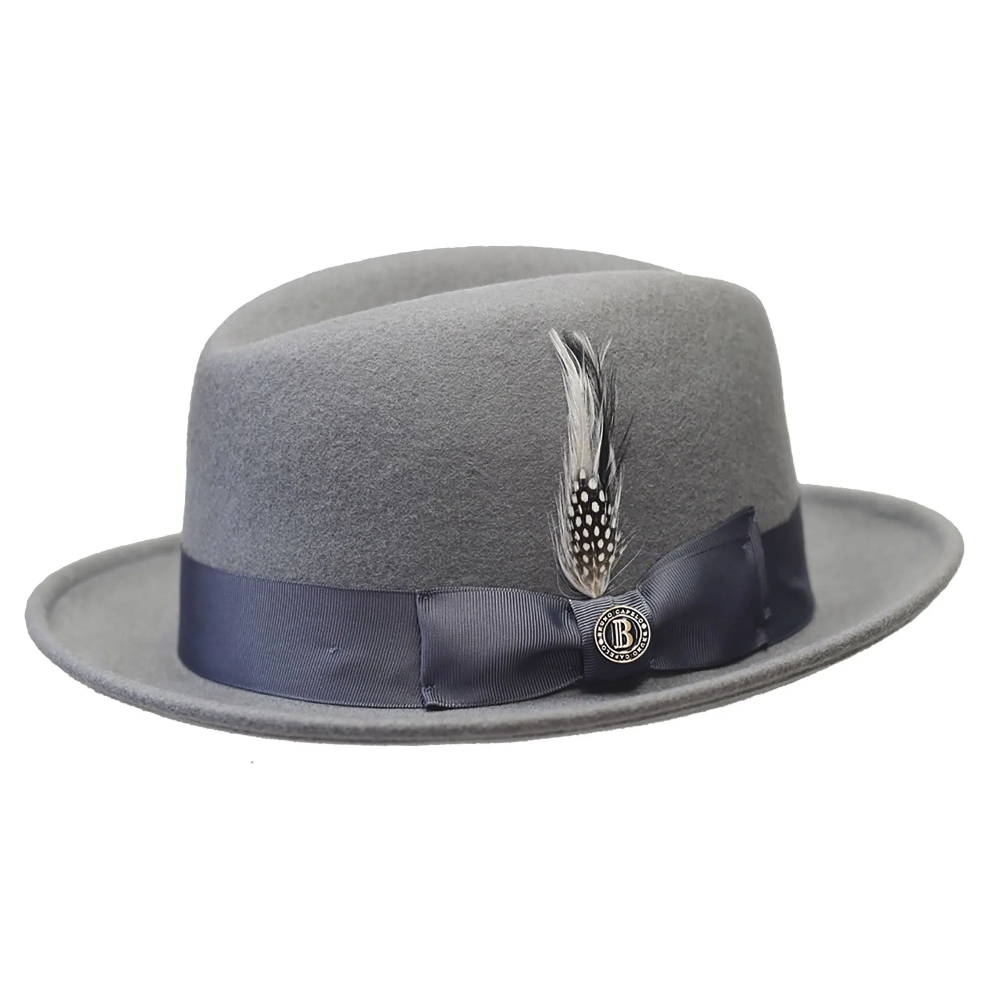 Bruno Capelo Chicago Center Dent Wool Trilby Hat Accessories_Bruno Capelo_Hats