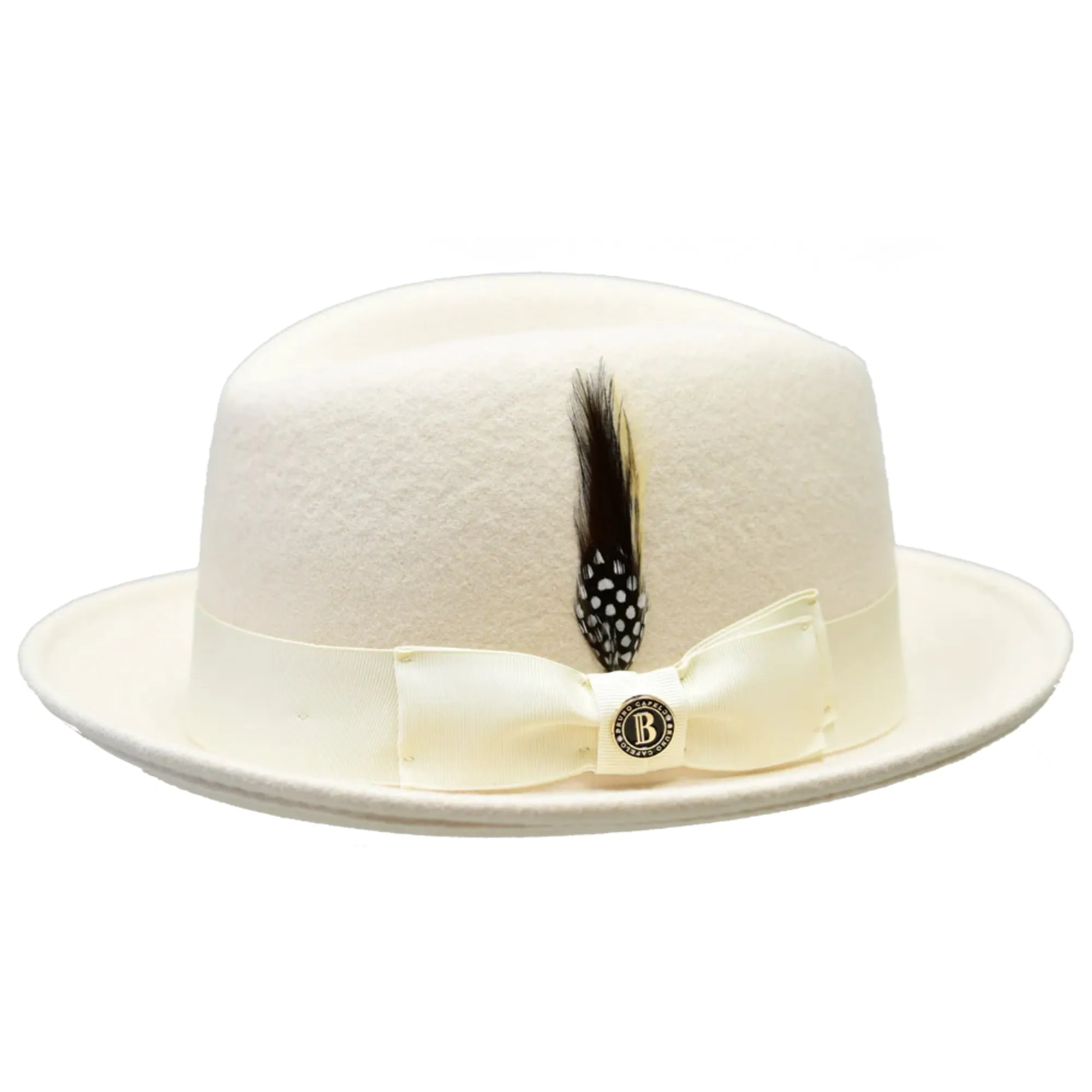 Bruno Capelo Chicago Center Dent Wool Trilby Hat Accessories_Bruno Capelo_Hats