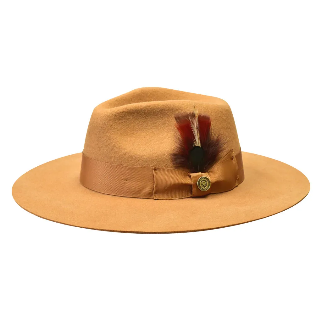 Bruno Capelo Duke Wide Brim Wool Fedora Accessories_Bruno Capelo_Hats
