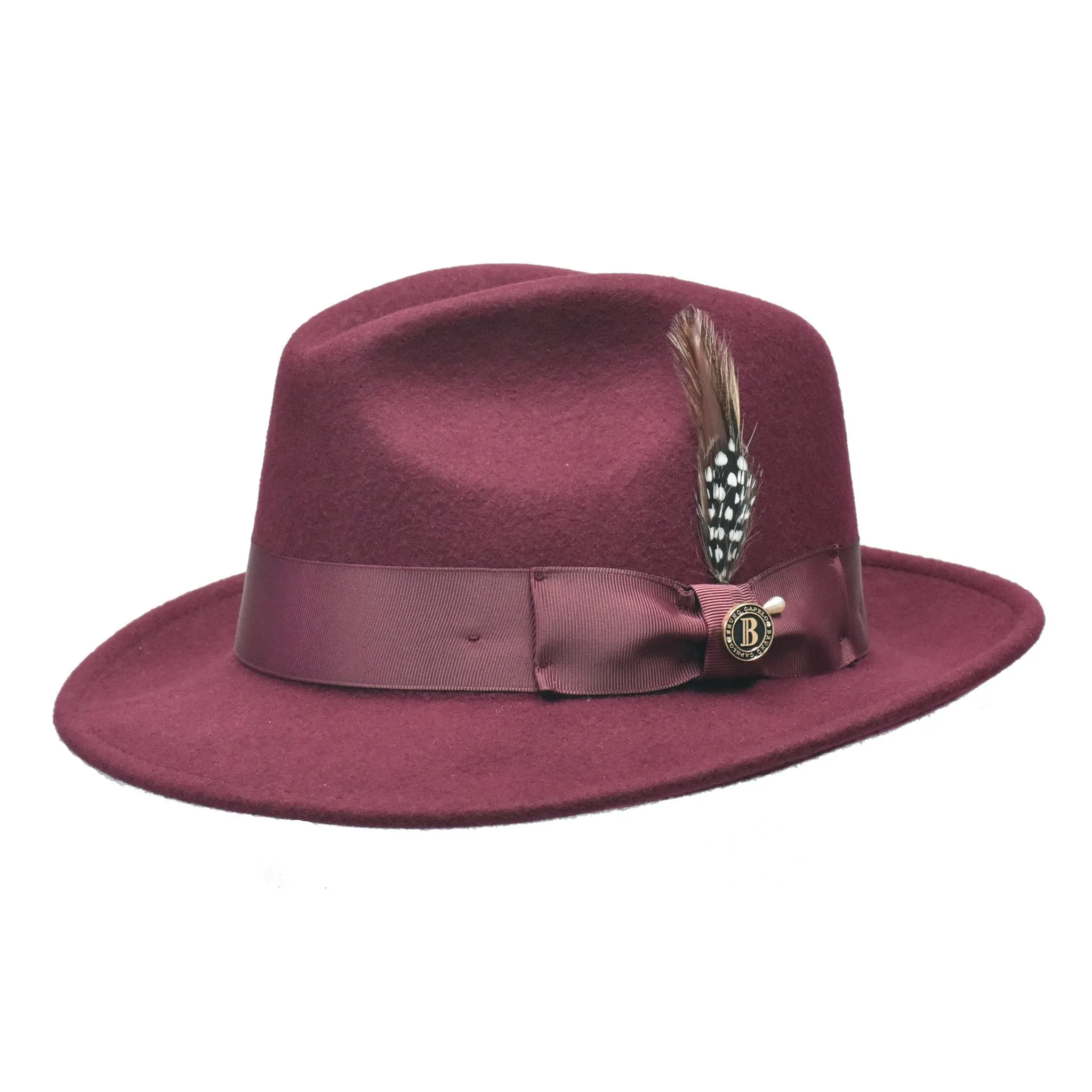 Bruno Capelo Executive Classic Wool Fedora Accessories_Bruno Capelo_Hats