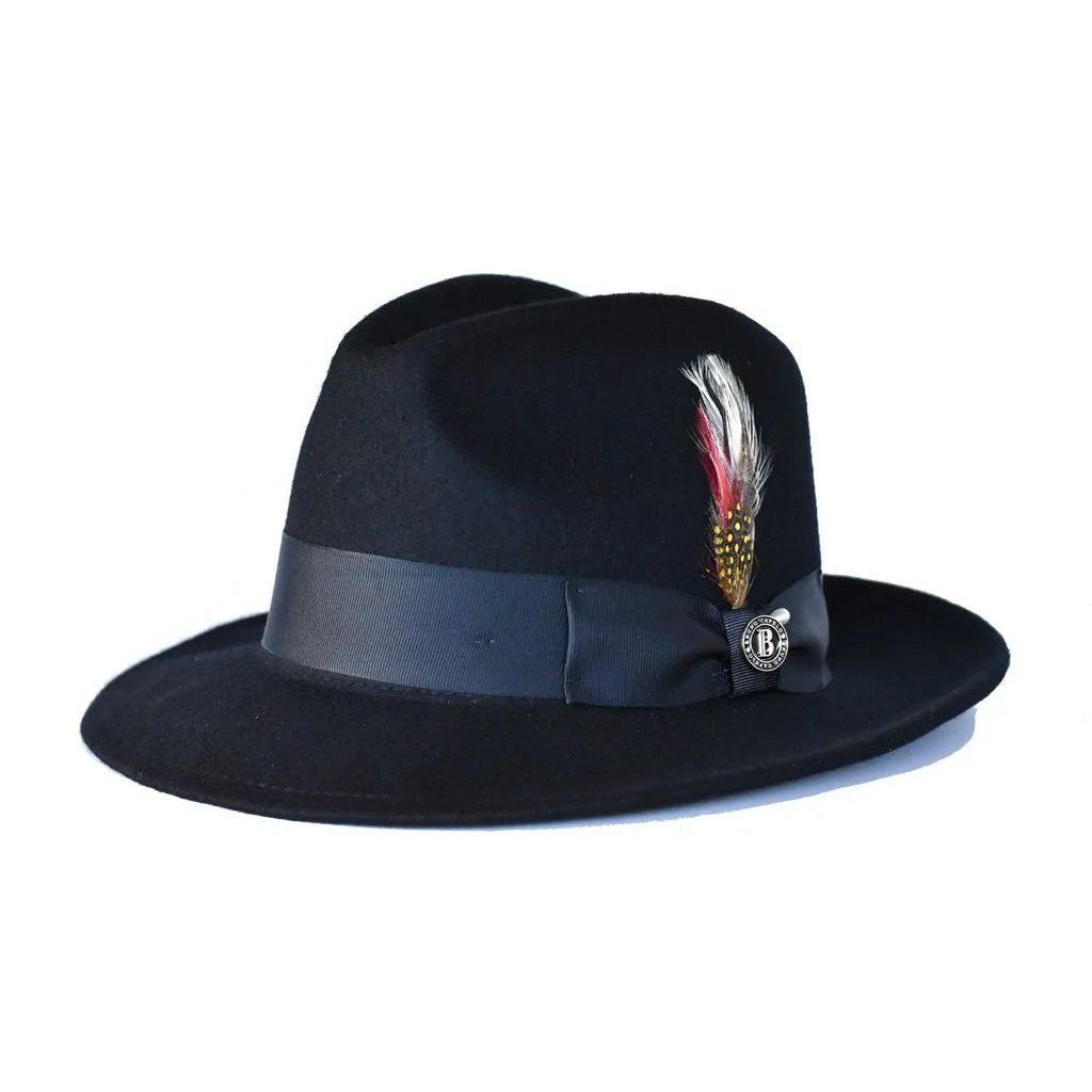 Bruno Capelo Executive Classic Wool Fedora Accessories_Bruno Capelo_Hats