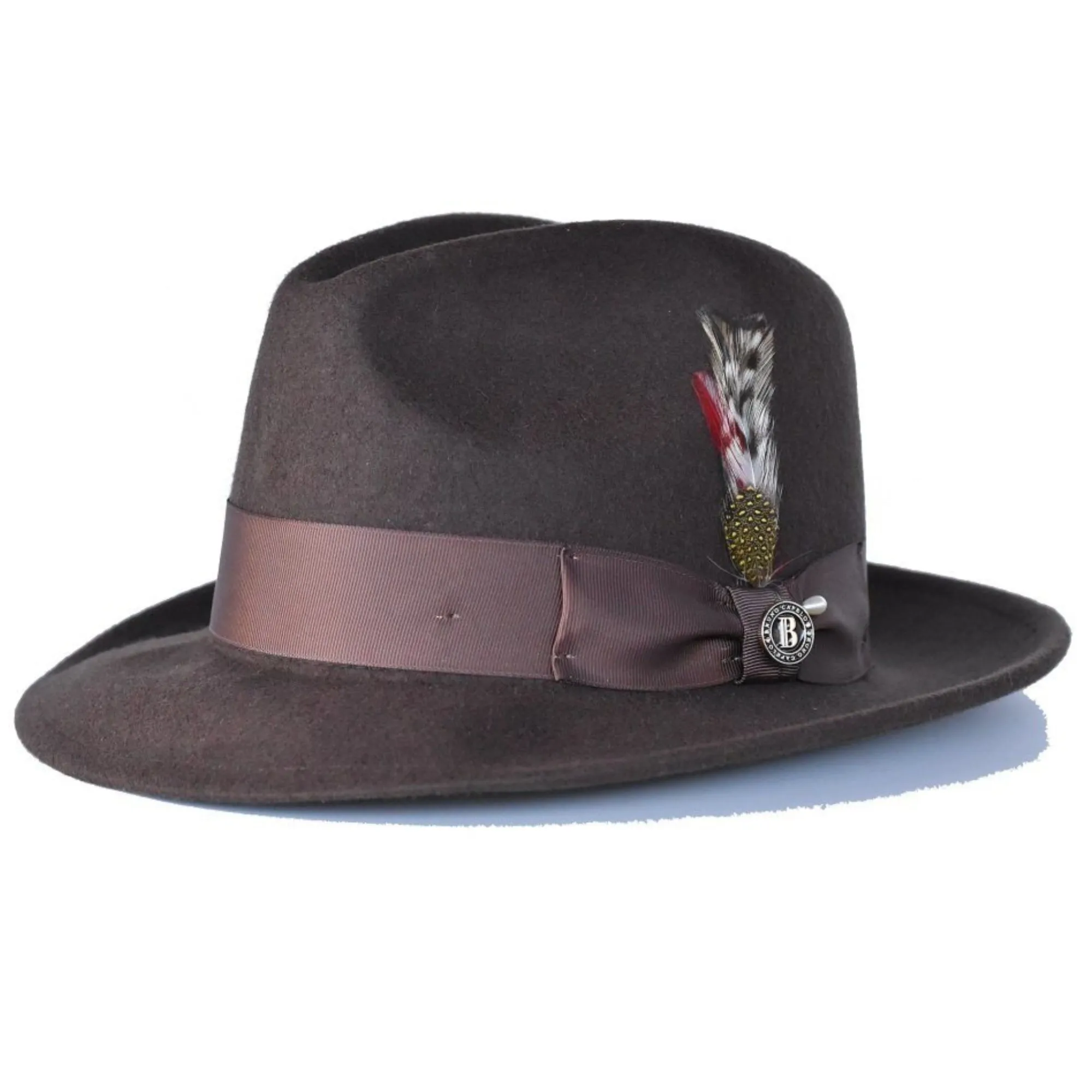 Bruno Capelo Executive Classic Wool Fedora Accessories_Bruno Capelo_Hats