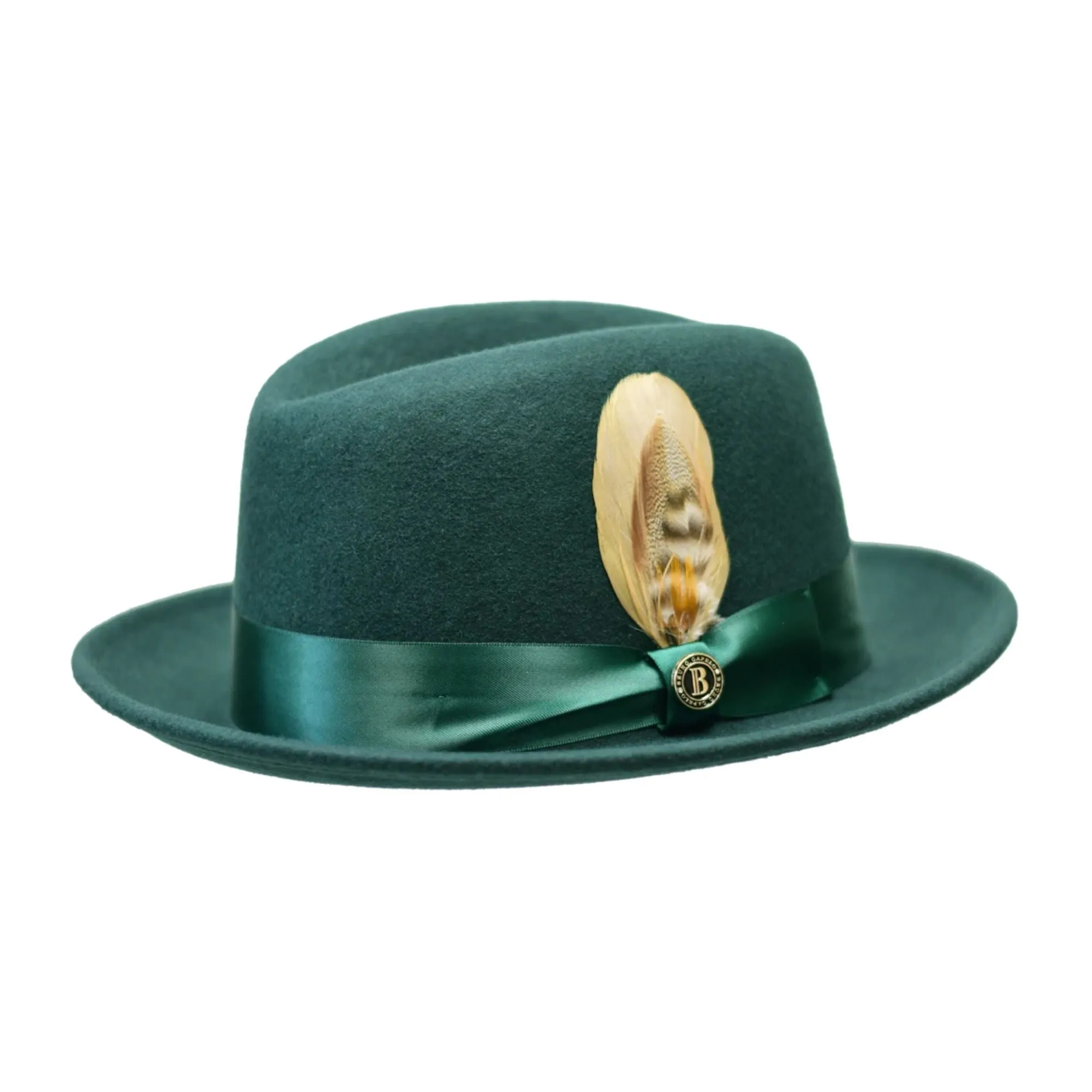 Bruno Capelo Florence Wool Felt Trilby Hat Accessories_Bruno Capelo_Hats