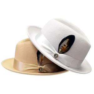 Bruno Capelo Florence Wool Felt Trilby Hat Accessories_Bruno Capelo_Hats