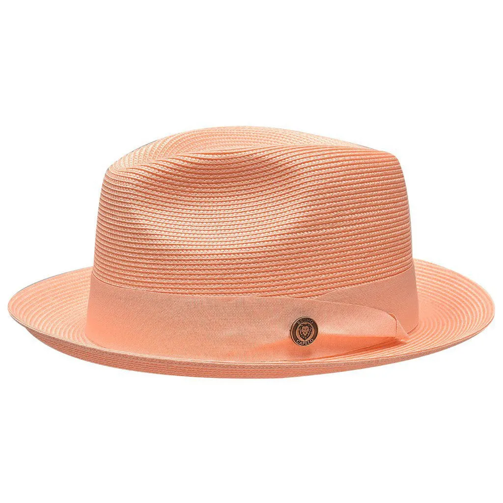 Bruno Capelo Francesco Timeless Straw Fedora Accessories_Bruno Capelo_Hats