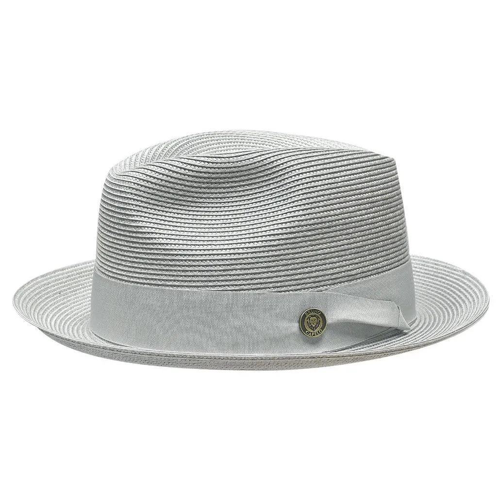 Bruno Capelo Francesco Timeless Straw Fedora Accessories_Bruno Capelo_Hats