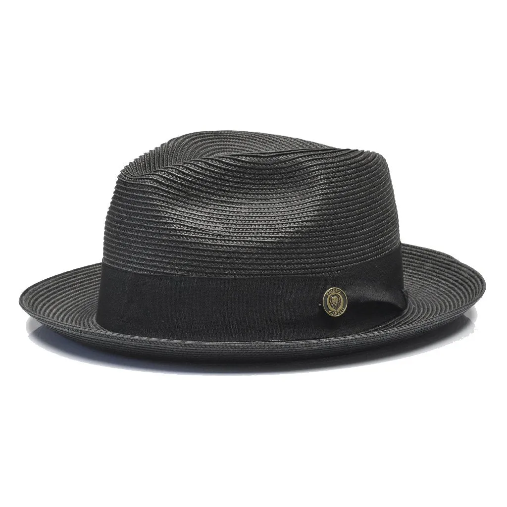 Bruno Capelo Francesco Timeless Straw Fedora Accessories_Bruno Capelo_Hats
