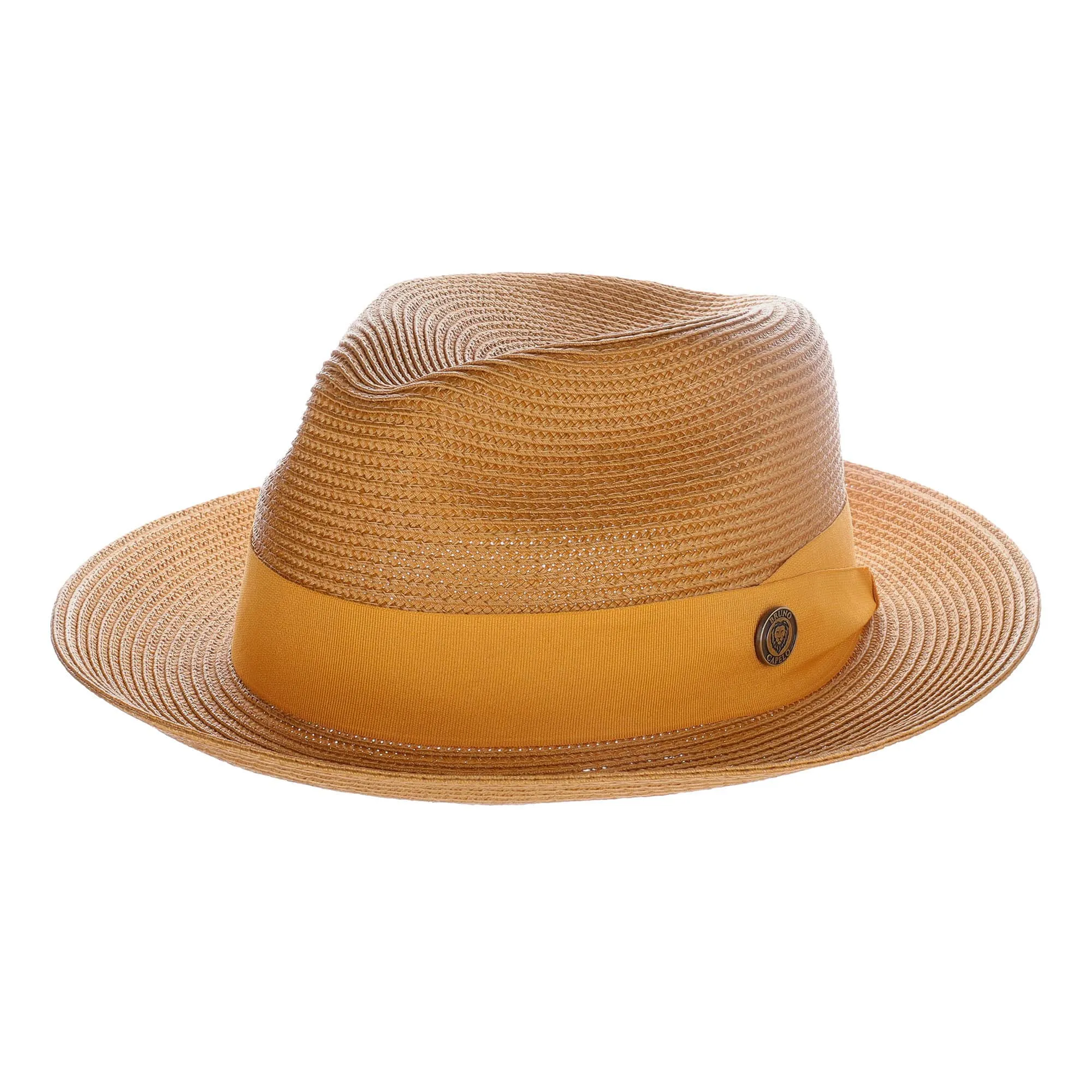 Bruno Capelo Francesco Timeless Straw Fedora Accessories_Bruno Capelo_Hats