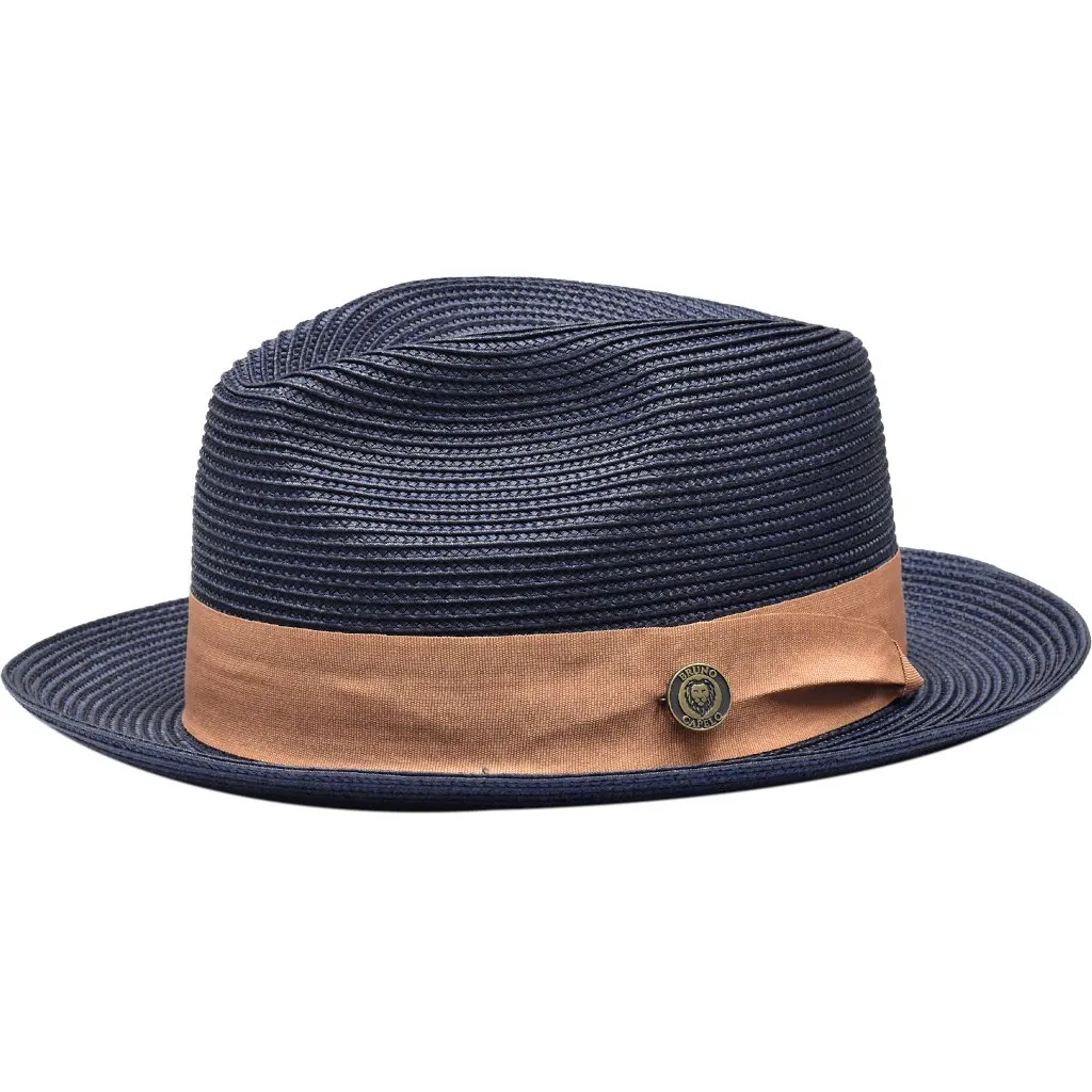 Bruno Capelo Francesco Timeless Straw Fedora Accessories_Bruno Capelo_Hats