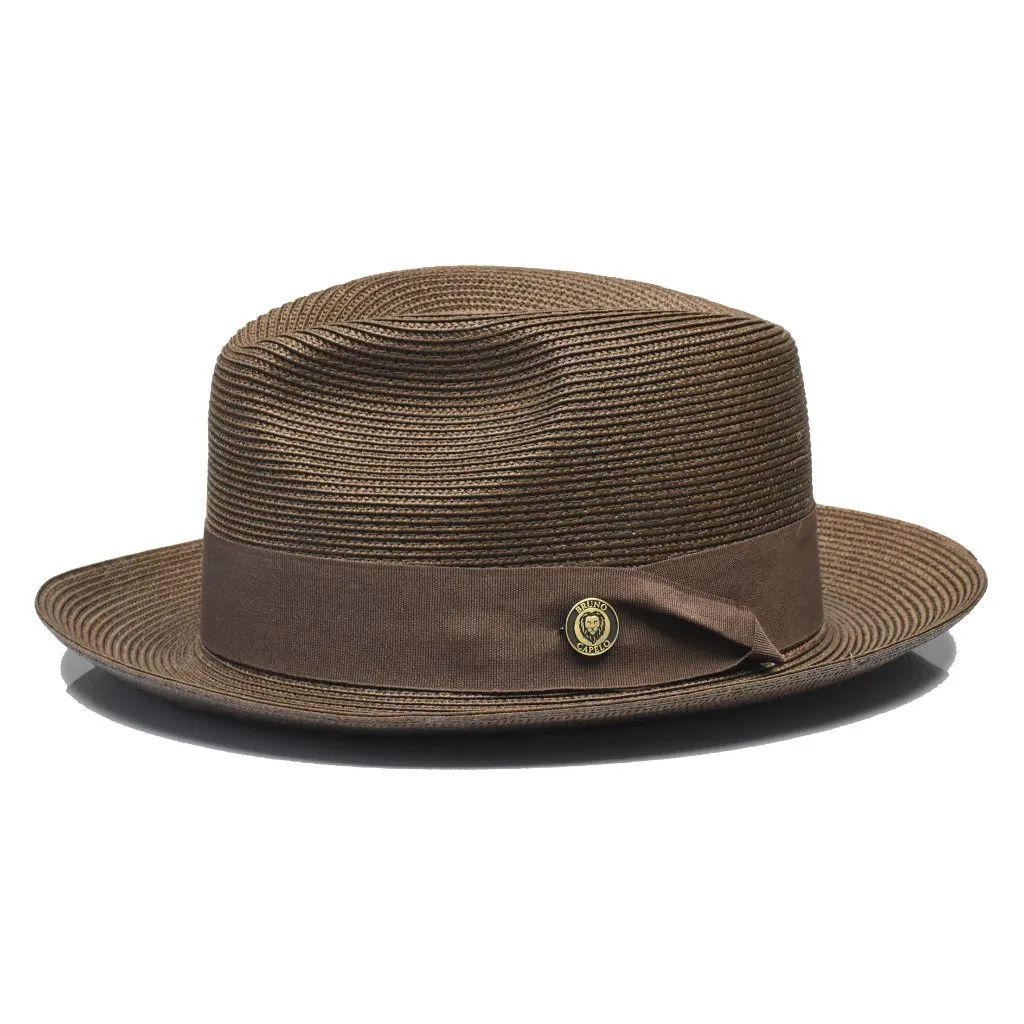 Bruno Capelo Francesco Timeless Straw Fedora Accessories_Bruno Capelo_Hats